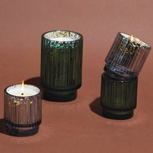 Load image into Gallery viewer, Cypress &amp; Fir Ribbed Mercury Candle | Four Styles