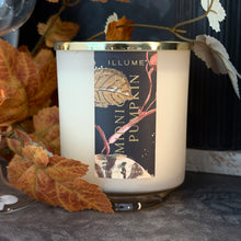 Load image into Gallery viewer, Midnight Pumpkin Signature Glass Candle