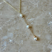 Load image into Gallery viewer, Freshwater Pearl Drop Necklace | Two Styles