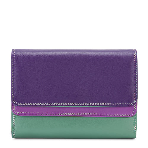 Orchid Double Flap Purse/Wallet
