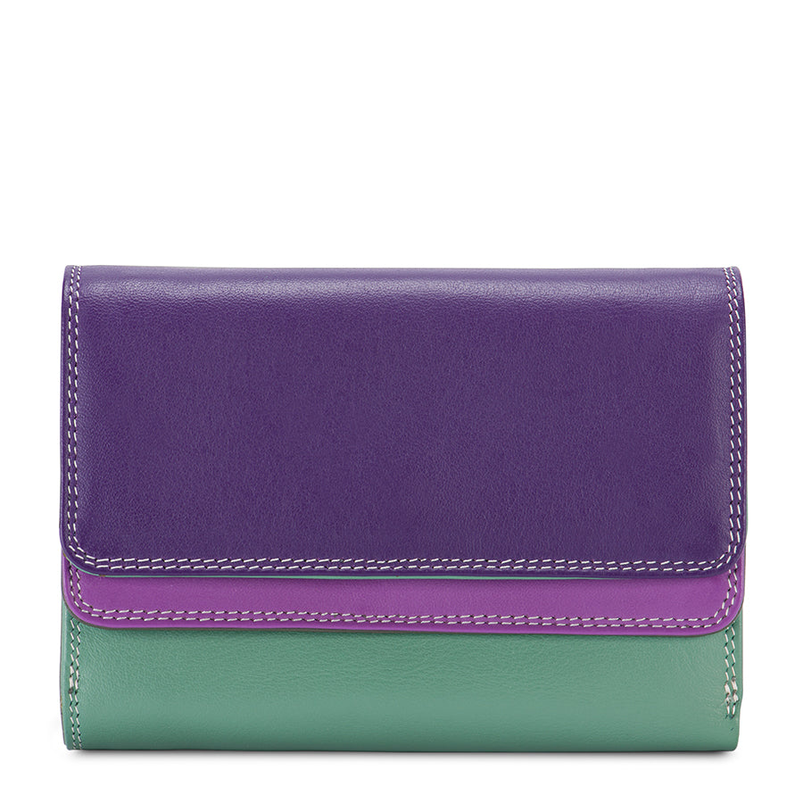Orchid Double Flap Purse/Wallet