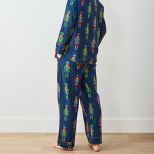 Load image into Gallery viewer, Leopard Nutcrackers Flannel PJ Set