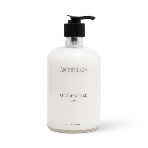 Charcoal Rose Glass Lotion