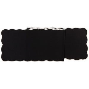 Black Florence Table Runner available at Bench Home