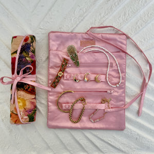 Floral Jewelry Roll | Two Styles available at Bench Home