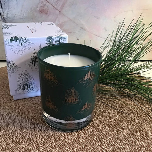 Boxed Cypress & Fir Candle