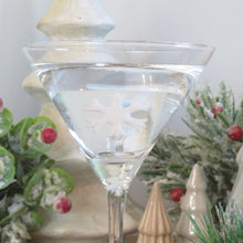 Load image into Gallery viewer, Holiday Martini Glass | 8 Styles
