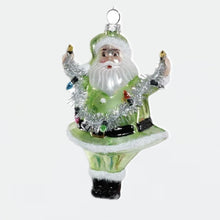 Load image into Gallery viewer, ZODAX Glass Santa Ornaments | Four Styles