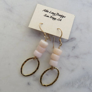 Peruvian Opal Drop Earrings available at Bench Home
