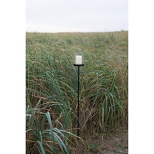 Load image into Gallery viewer, Metal &amp; Glass Candle Holder / Vase Yard Stake