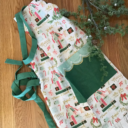 Holiday Adult Apron