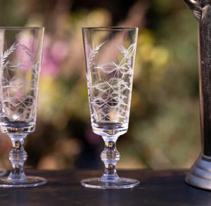 Champagne Flutes Set of 4 | 2 Styles available at Bench Home