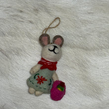 Load image into Gallery viewer, Felt Animal Ornament | Four Styles