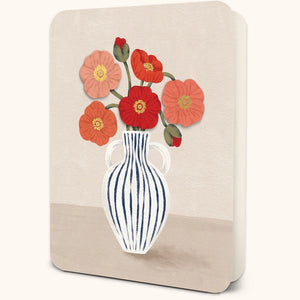 Floral Vase Card available at Bench Home