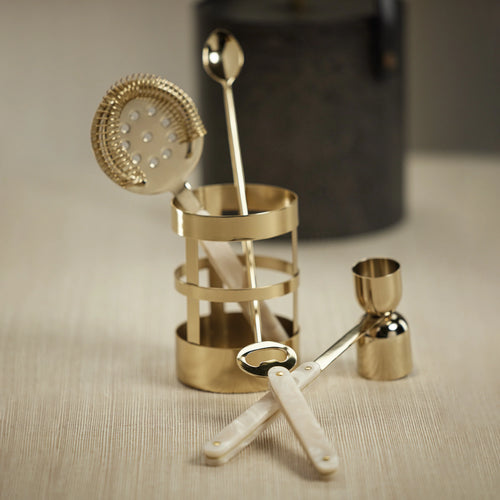 Gold 5 Piece Bar Set