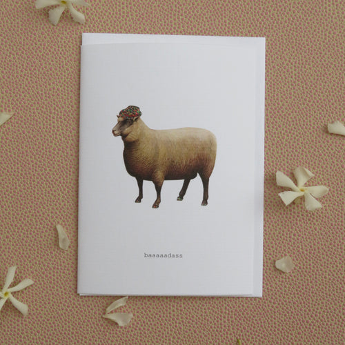 Sheep Card | baaaaadass