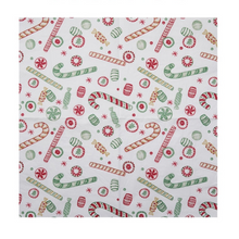 Load image into Gallery viewer, Holiday Candy Printed Paper Dinner Napkins