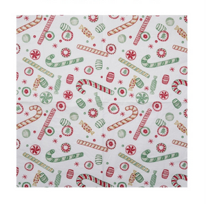 Holiday Candy Printed Paper Dinner Napkins available at Bench Home