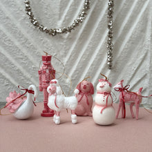 Load image into Gallery viewer, Pink Christmas Ornaments