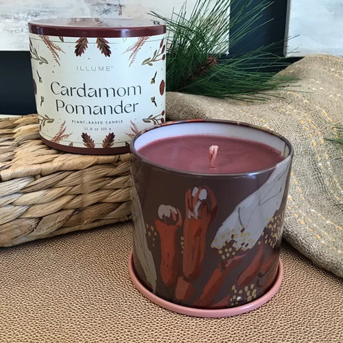 Seasonal Vanity Tin Candles | 2 Styles