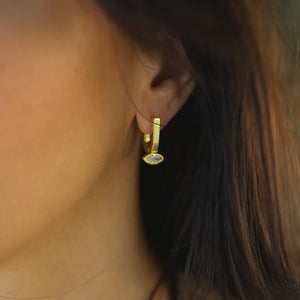 Vision Hoop Earrings available at Bench Home