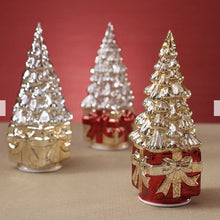 Load image into Gallery viewer, ZODAX Gold Rotating Holiday Tree