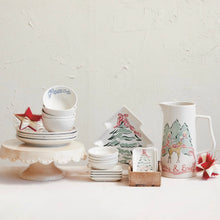 Load image into Gallery viewer, Stoneware Bowl with Holiday Word