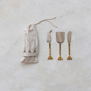 Bee Handle Cheese Knives available at Bench Home