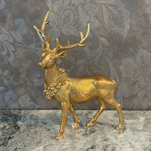 Load image into Gallery viewer, Antique Gold Resin Deer | Four Styles