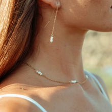 Load image into Gallery viewer, Pearl Threads Earrings