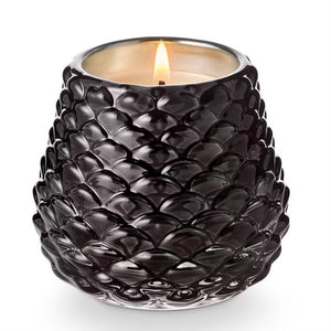Midnight Pumpkin Pinecone Votive Candle ￼ available at Bench Home