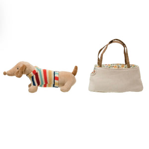Removable Dachshund in Carrier Toy available at Bench Home