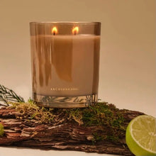 Load image into Gallery viewer, Forest Leather Boxed Candle