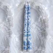 Load image into Gallery viewer, Blue And White Porcelain Taper Candles | Four Styles