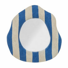 Load image into Gallery viewer, Blue Striped Wall Mirror