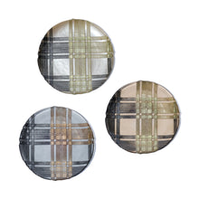 Load image into Gallery viewer, ZODAX Plaid Dessert Plate | Three Stylesi