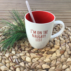 Holiday Mugs with Phrases | 4 Styles available at Bench Home