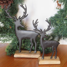 Load image into Gallery viewer, Black Metal Reindeer | Two Styles