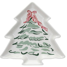 Load image into Gallery viewer, Stoneware Tree Shaped Plate