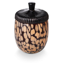Load image into Gallery viewer, Midnight Pumpkin Glass Acorn Candle