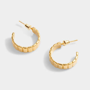 Optimism Amulet Hoop Earrings available at Bench Home