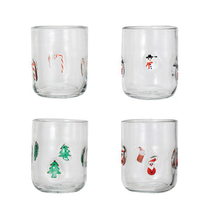 Holiday Drinking Glasses available at Bench Home