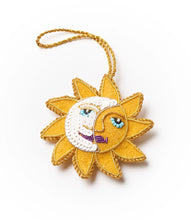 Load image into Gallery viewer, Sun Moon Felt Ornament