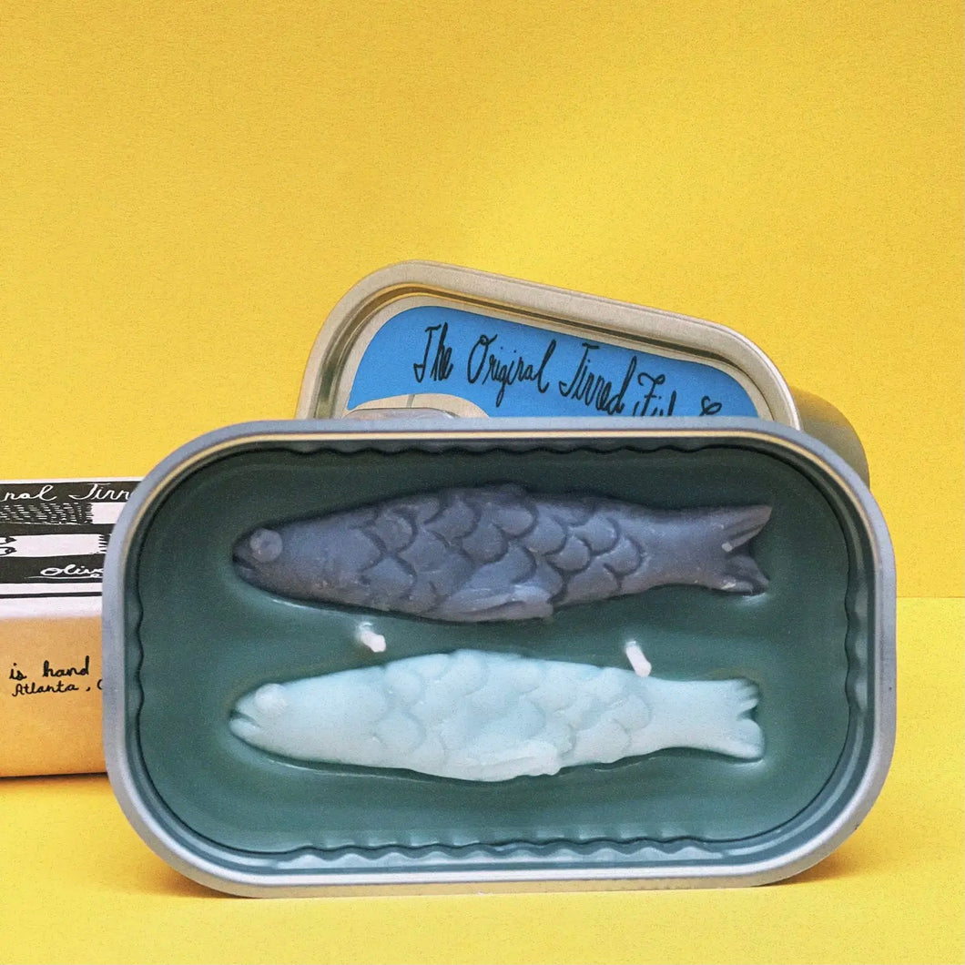 Tinned Fish Candle