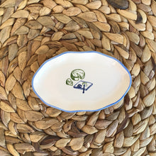 Load image into Gallery viewer, mini stoneware dish bistro cheese platter