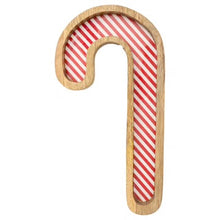 Load image into Gallery viewer, Candy Cane Wood Tray