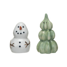 Load image into Gallery viewer, Holiday Salt and Pepper Shakers
