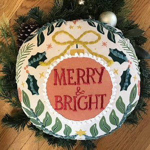 Ornament Shaped Pillow | Two Styles available at Bench Home