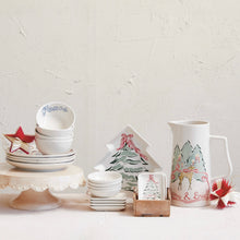 Load image into Gallery viewer, Stoneware Tree Shaped Plate