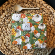 Load image into Gallery viewer, White Pumpkin Napkins | Two Styles